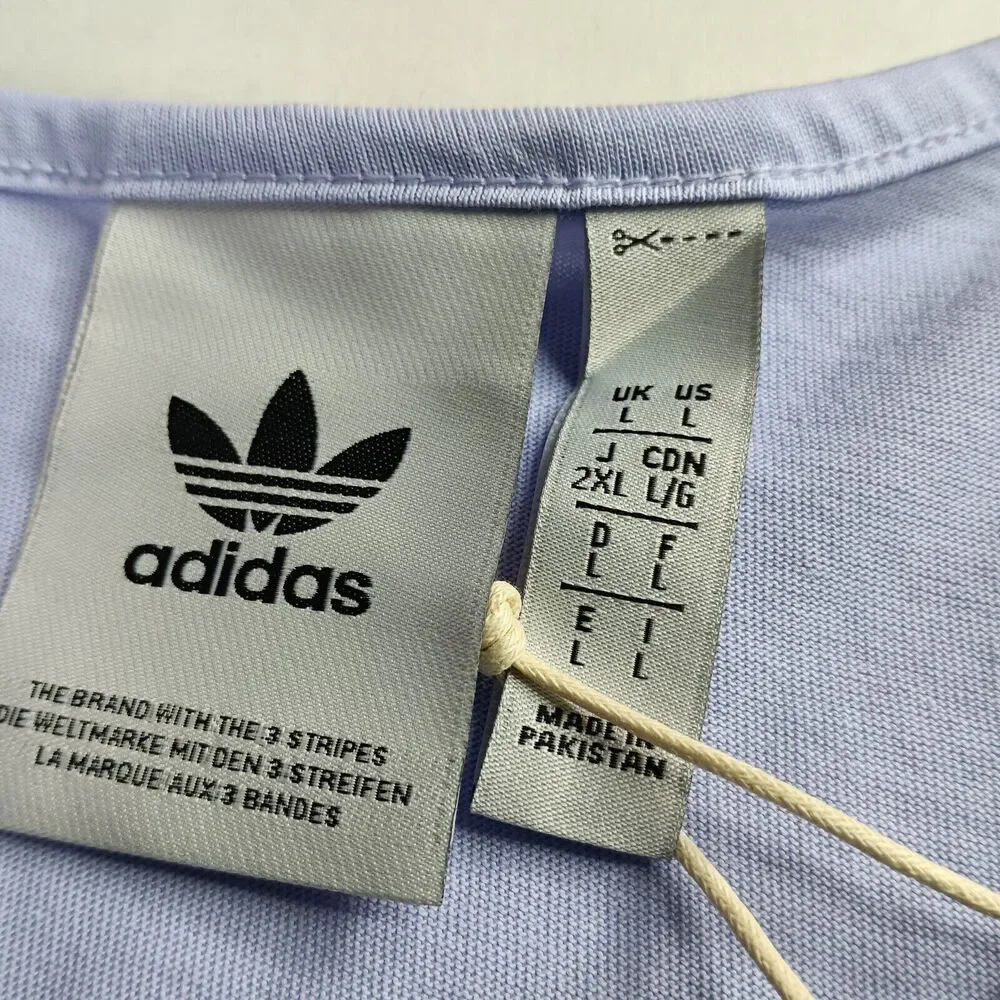 Adidas Originals Essentials Tank Top‎ Men’s L Purple Athletic Sleeveless Shirt